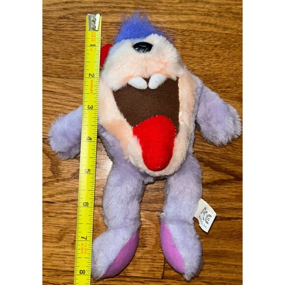 Vintage 90s Looney Tunes Taz Tiny Tiny Toons Dizzy Devil Plush Stuffed - Picture 4 of 6